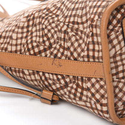 MCM Visetos Medium Liz Reversible Shopper Tote Cognac 12 of 15