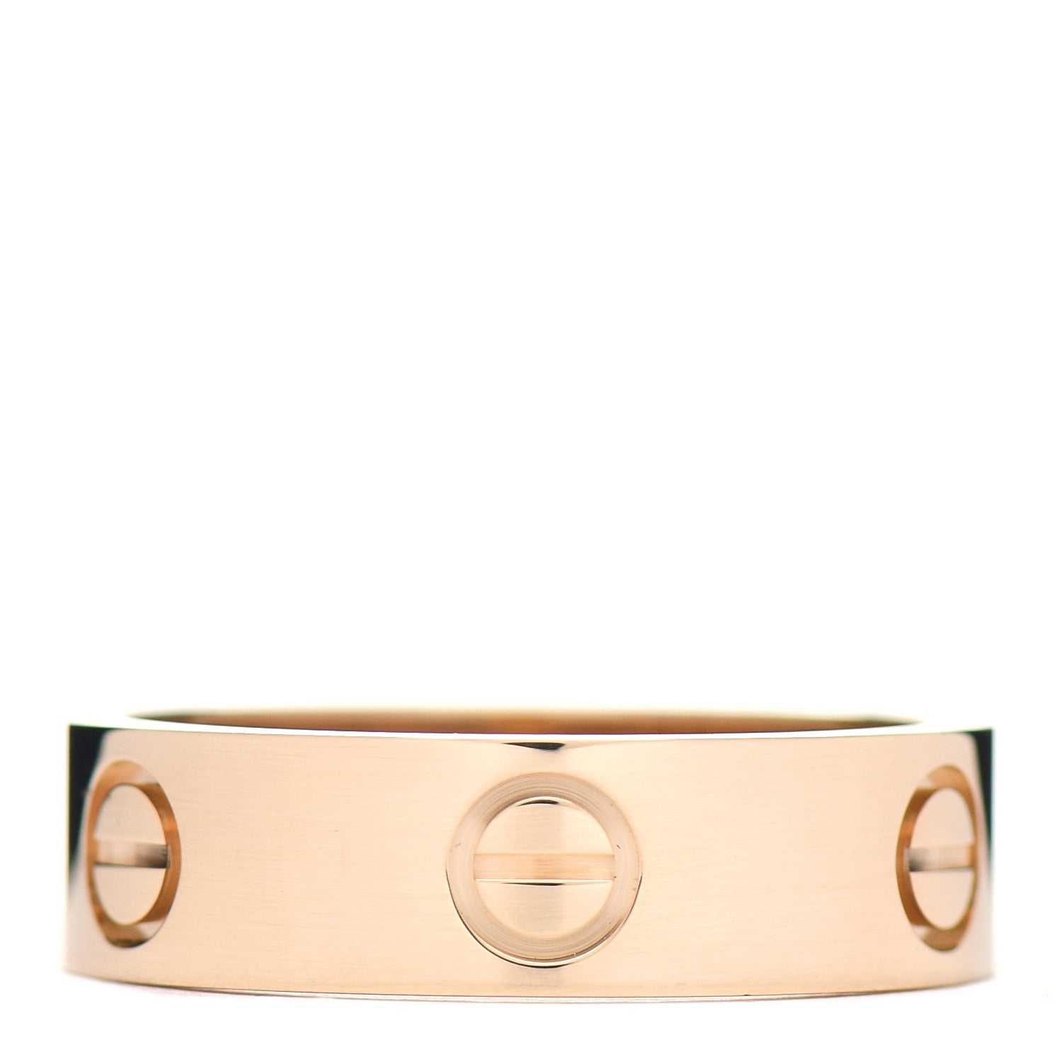 Cartier 18K Yellow Gold 5.5mm LOVE Ring 55 7.25 3 of 5