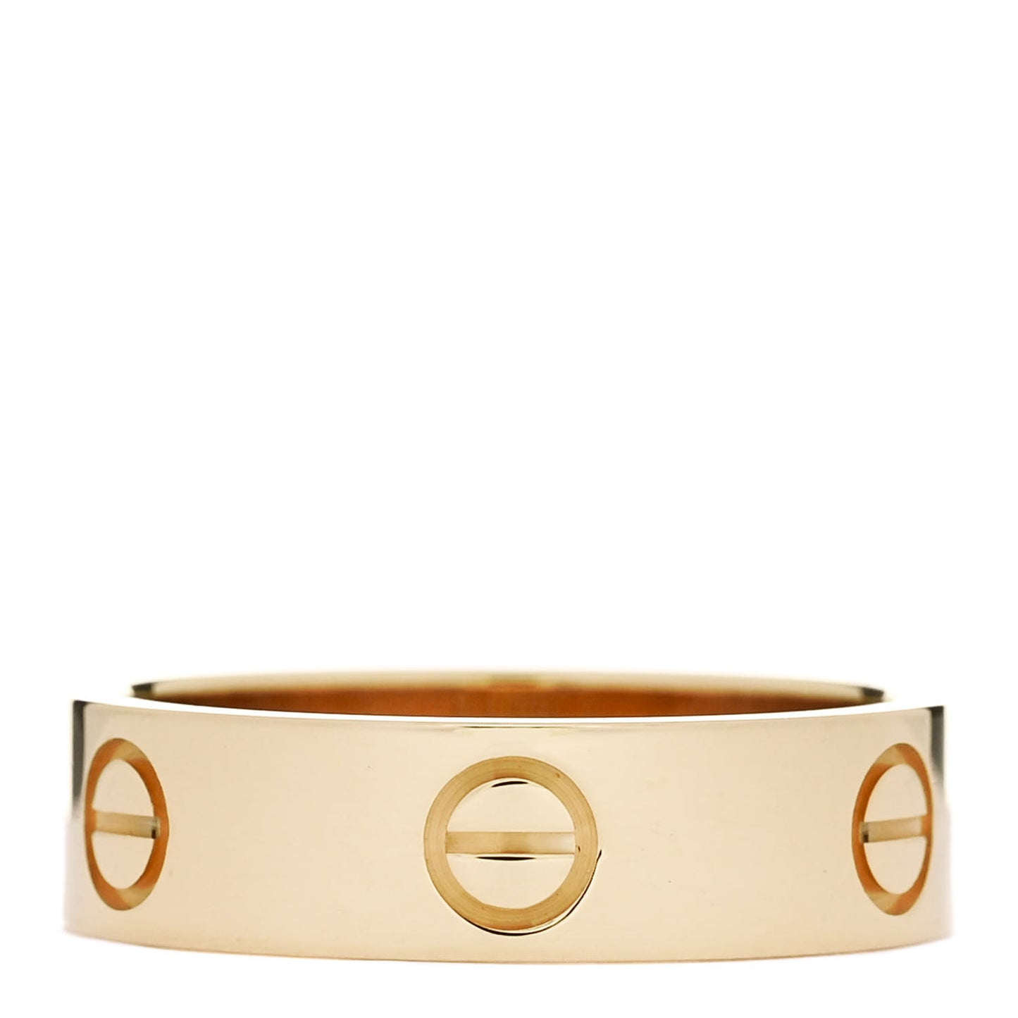 18K Yellow Gold 5.5mm LOVE Ring 57 8