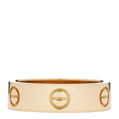 Cartier 18K Yellow Gold 5.5mm LOVE Ring 57 8 3 of 5