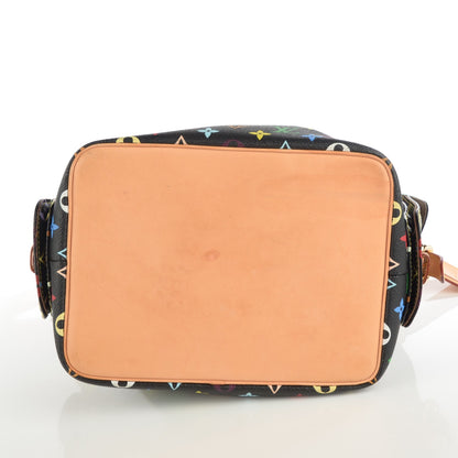Louis Vuitton Monogram Multicolor Petit Noe Black 5 of 8