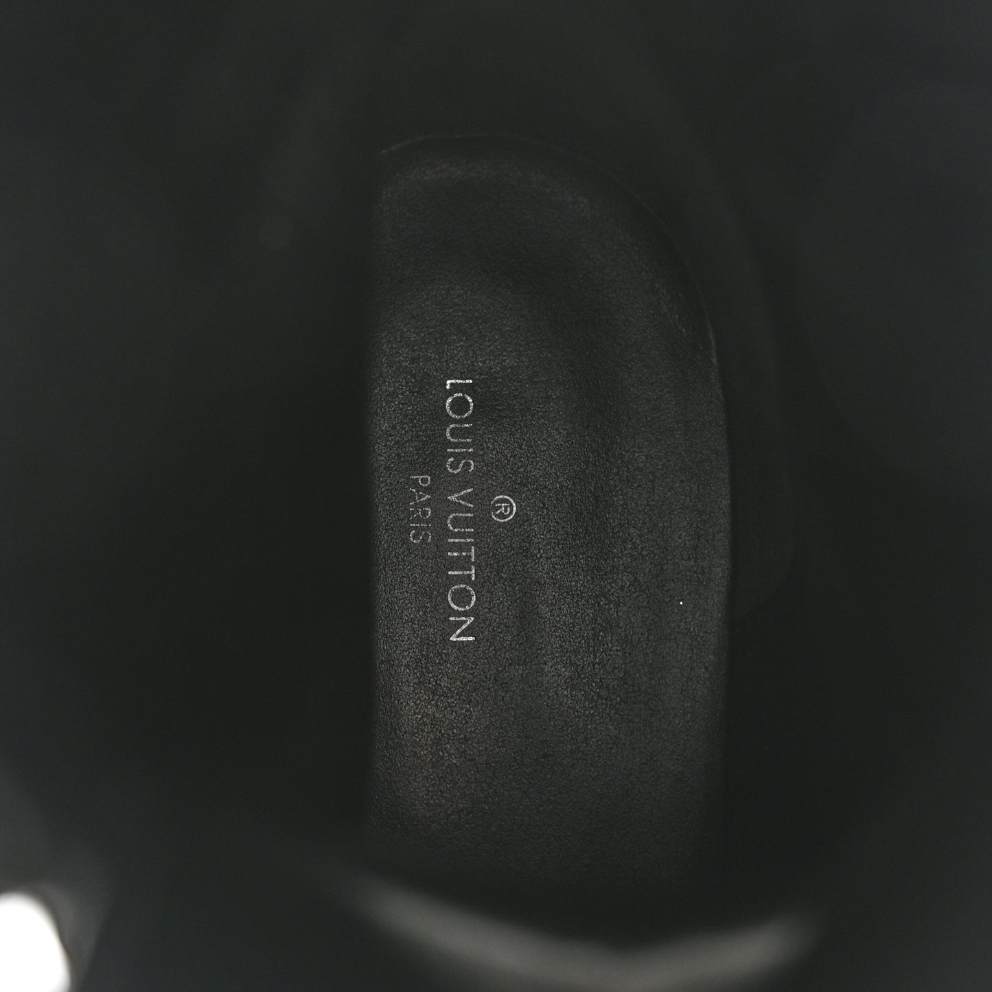 Suede Calfskin Monogram Laureate Platform Desert Boots 38 Black