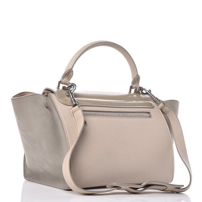 Celine Spazzolato Calfskin Nubuck Small Trapeze Quartz 4 of 9