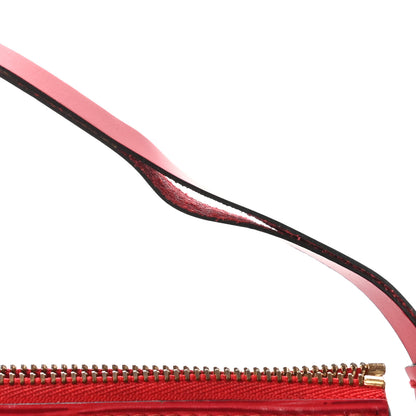 Louis Vuitton Epi Pochette Accessories 24 Castillan Red 8 of 11