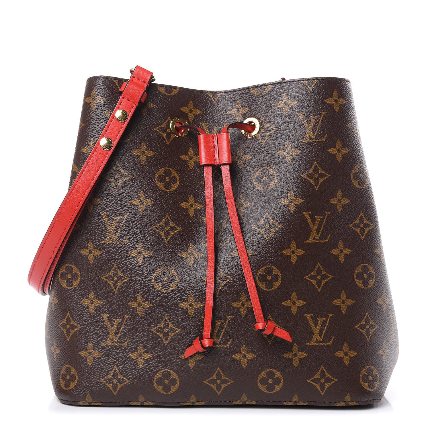 Louis Vuitton Monogram Neonoe MM Coquelicot 1 of 8