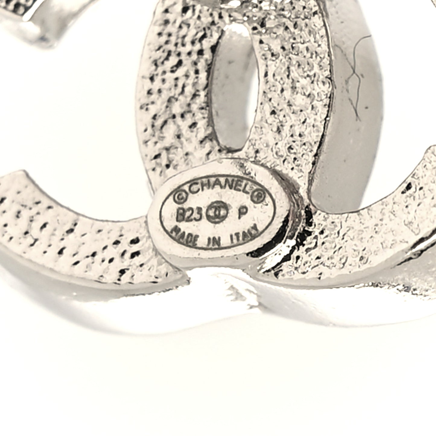 Crystal Star 5 CC Earrings Silver