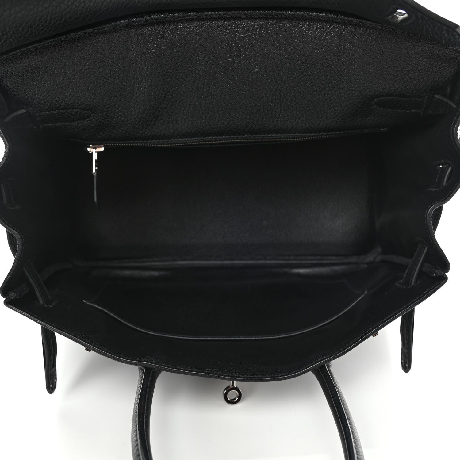 Hermes Taurillon Clemence Birkin 30 Black 4 of 12