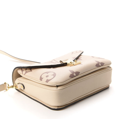 Louis Vuitton Empreinte Monogram Giant Pochette Metis Creme Bois De Rose 4 of 9