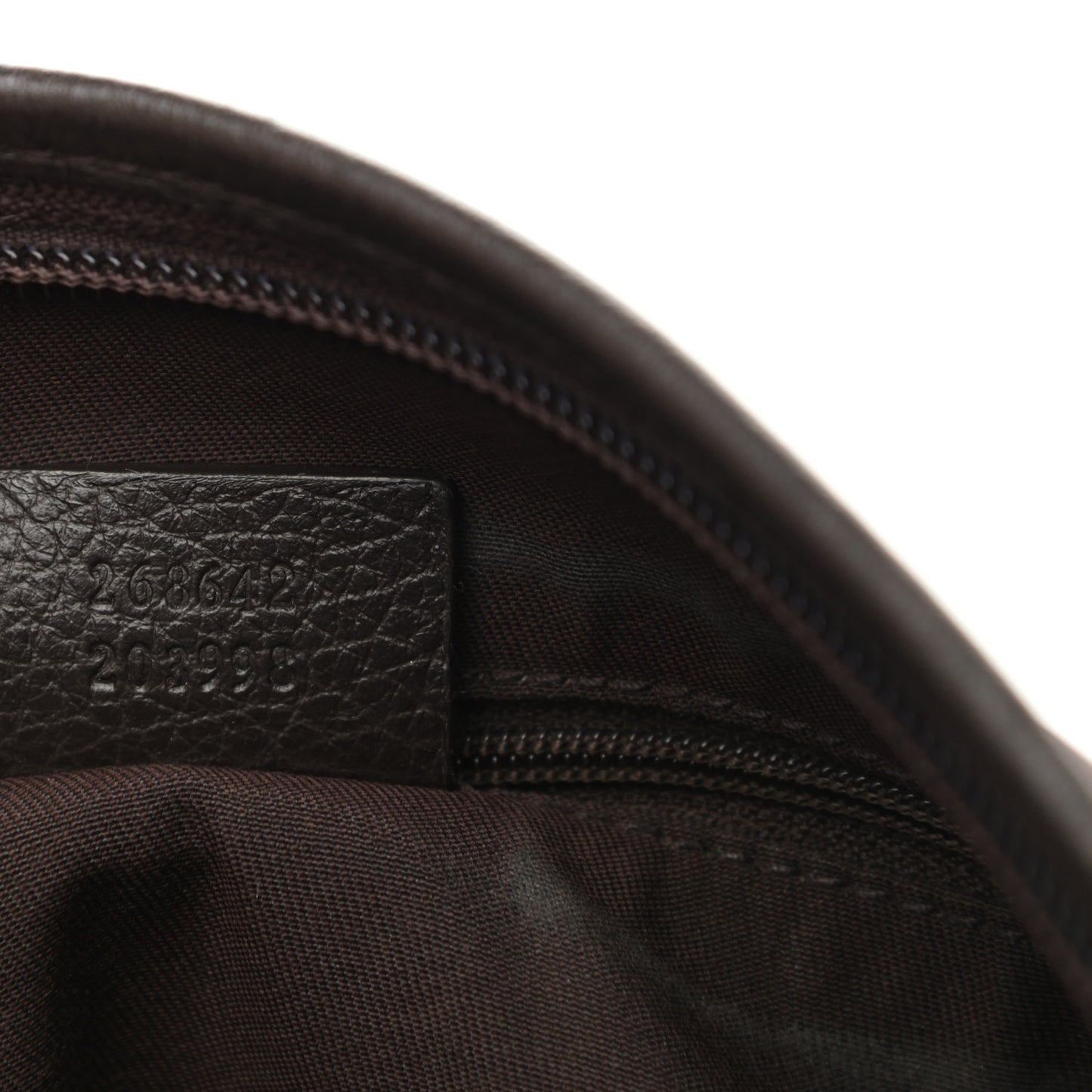 Nylon Monogram Abbey Messenger Bag Dark Brown
