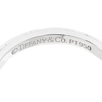 Tiffany Platinum 2mm Milgrain Wedding Band Ring 49 5 4 of 4