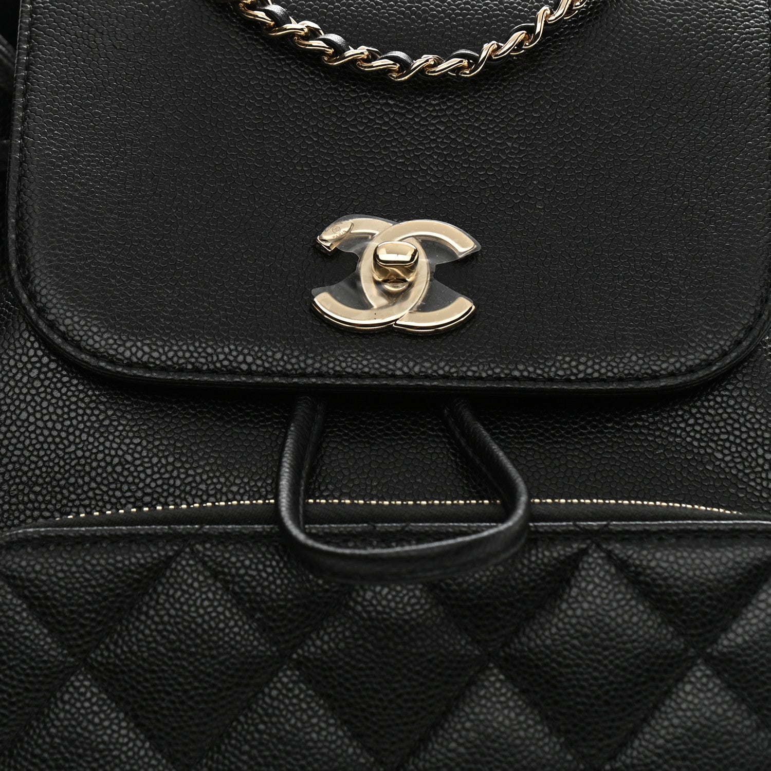 Chanel Caviar Quilted Business Affinity Backpack Black 8 of 8