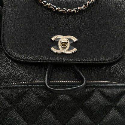 Chanel Caviar Quilted Business Affinity Backpack Black 8 of 8