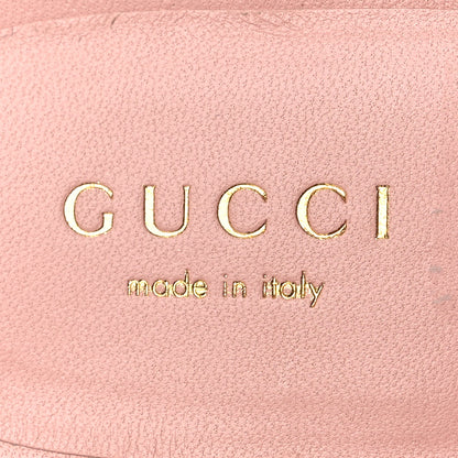 Gucci Nappa Charlotte Double G Marmont Thong Sandals 39.5 Perfect Pink 9 of 11