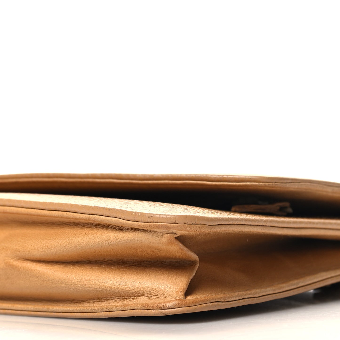 Caviar Timeless CC Wallet on Chain WOC Beige