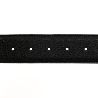 Gucci Calfskin Interlocking G Belt 95/38 Black 4 of 6
