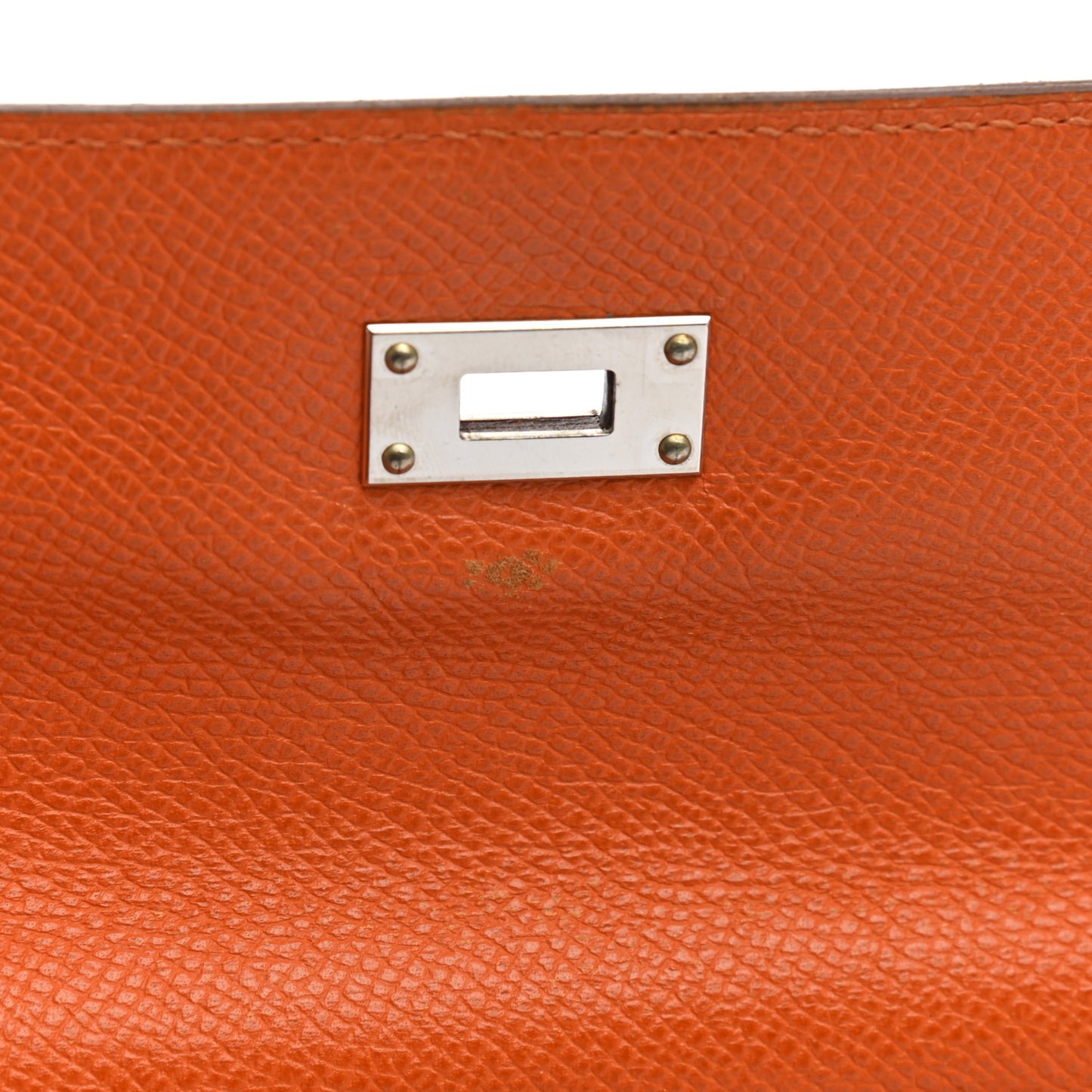 Epsom Kelly Longue Wallet Orange