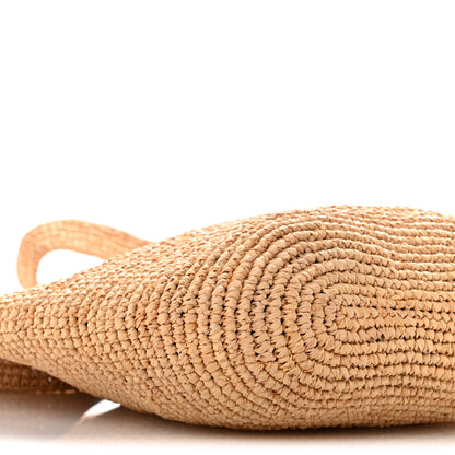 Loewe Raffia Mini Slit Tote Bag Natural Tan 9 of 11