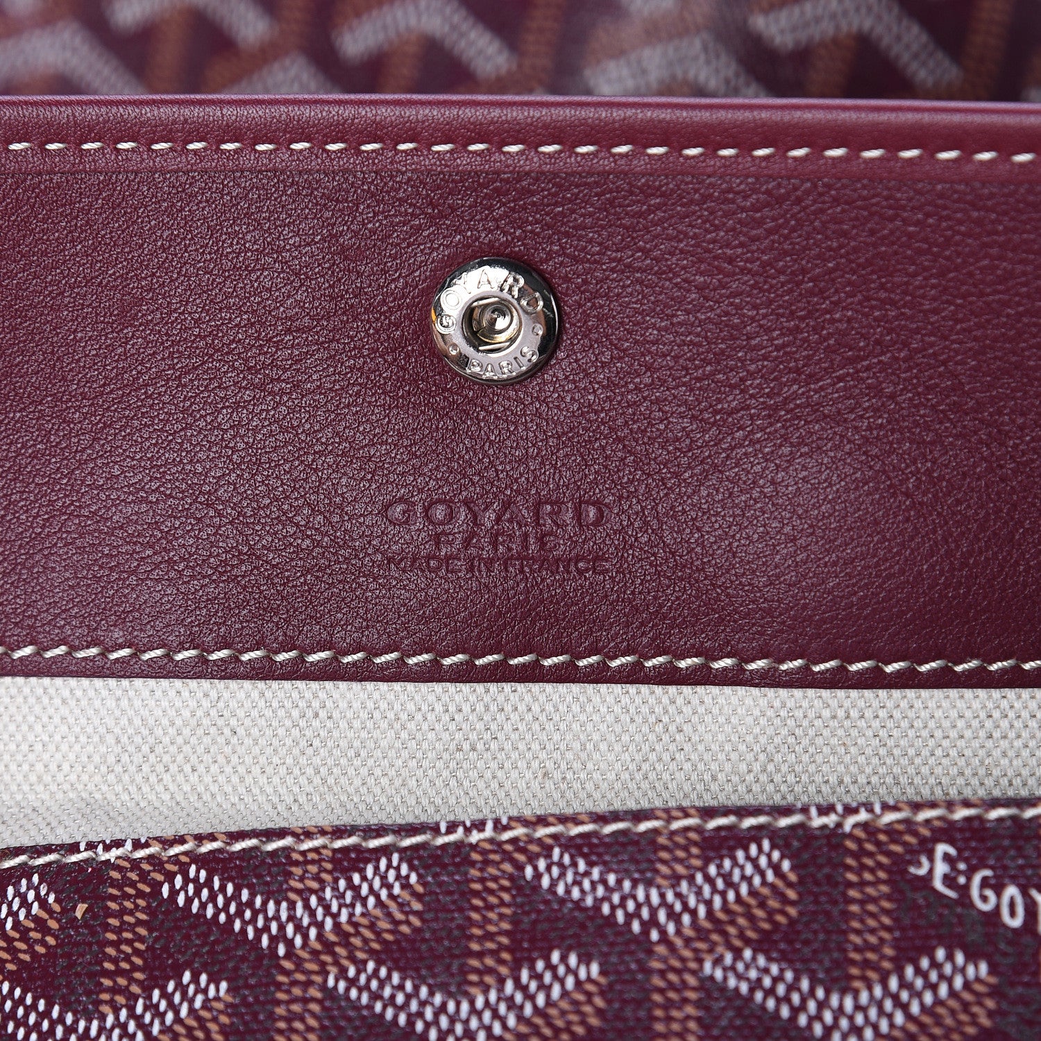 Goyard Goyardine Saint Louis GM Bordeaux 5 of 7