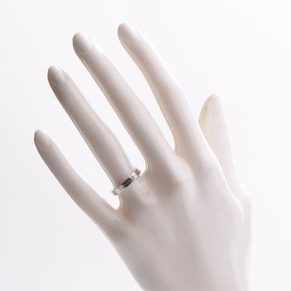 Tiffany Platinum Band Ring 49.5 5 2 of 5