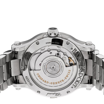 Chopard Stainless Steel 7 Diamond 36mm Happy Sport Automatic Watch 4 of 4