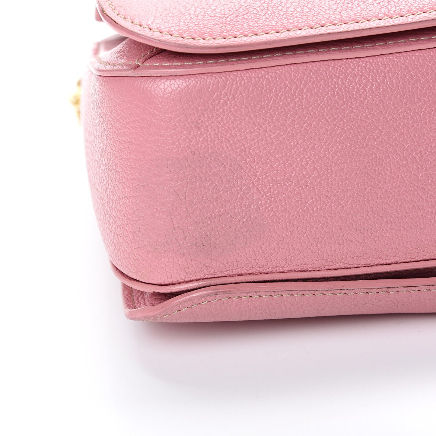 Goatskin Madras Shopping Tote Rosa