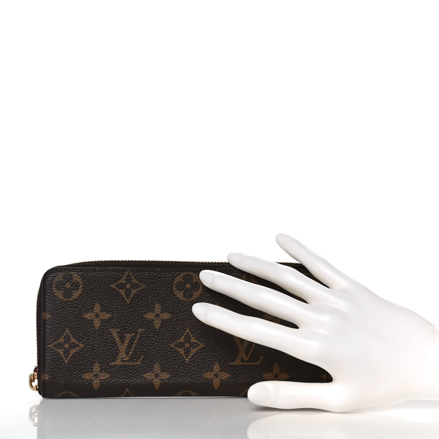 Louis Vuitton Monogram Clemence Wallet Fuchsia 2 of 9