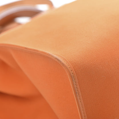 Hermes Vache Hunter Toile Herbag Zip 39 PM Orange 11 of 19