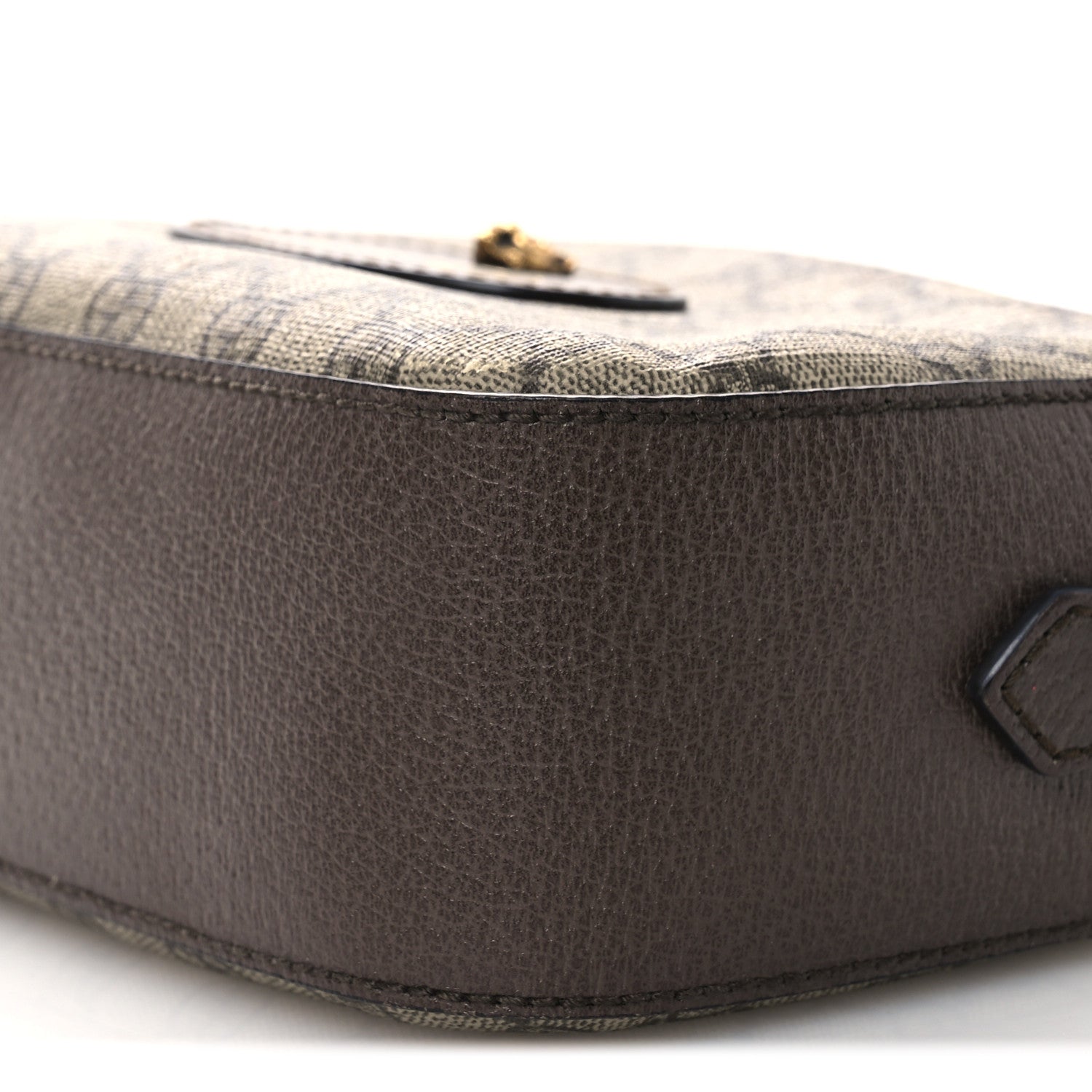 Gucci GG Supreme Monogram Web Neo Vintage Shoulder Bag Beige New Acero Crop 10 of 12
