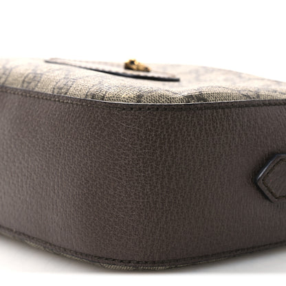 Gucci GG Supreme Monogram Web Neo Vintage Shoulder Bag Beige New Acero Crop 10 of 12