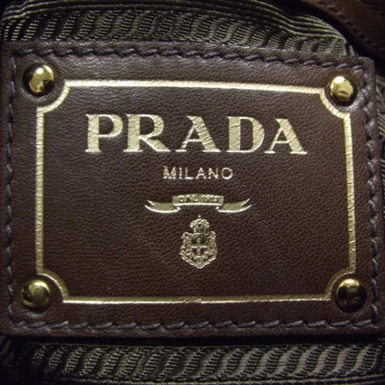 Nappa Snakeskin Bow Tote Brown