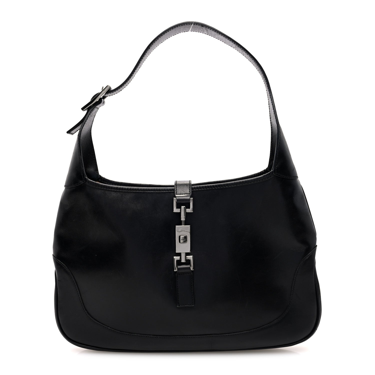 Gucci Calfskin Small Jackie O Hobo Black 1 of 10