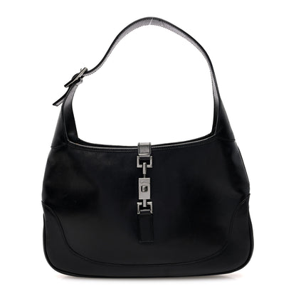 Gucci Calfskin Small Jackie O Hobo Black 1 of 10