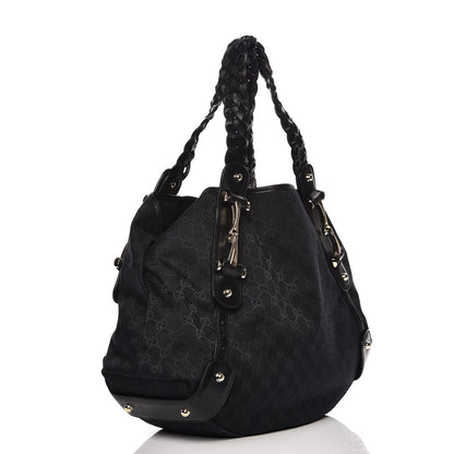 Gucci Monogram Medium Pelham Shoulder Bag Black 3 of 8