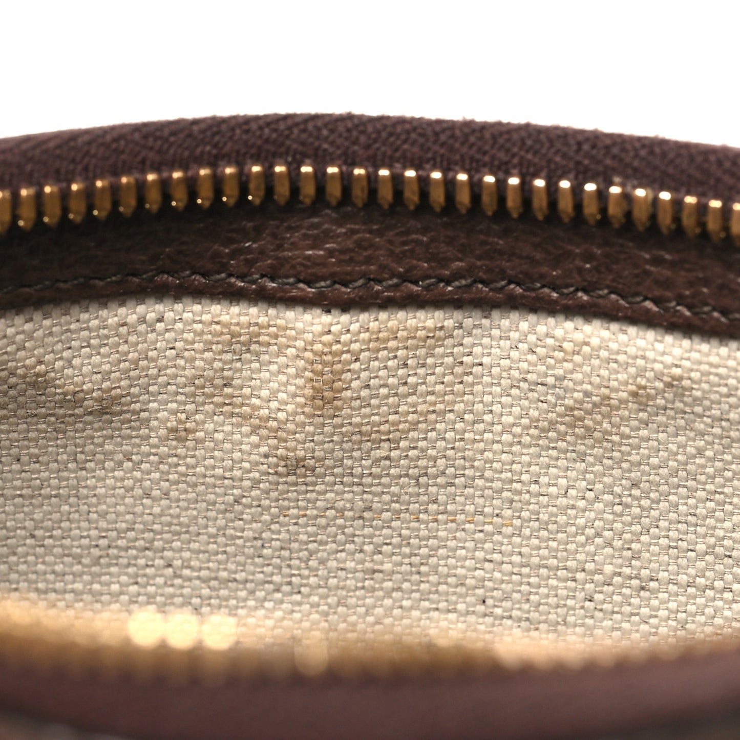 GG Supreme Monogram Textured Dollar Calfskin Small Ophidia Hobo Beige Ebony New Acero