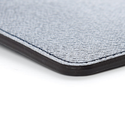 Louis Vuitton Calfskin Jeanne Wallet Zippered Insert Dark Blue 5 of 8