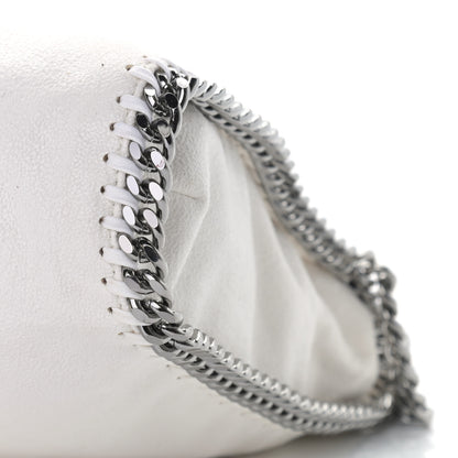 Stella McCartney Shaggy Deer Falabella Fold Over Tote Chalk 8 of 9