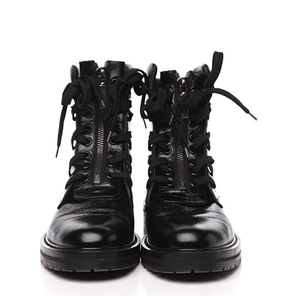 Saint Laurent Calfskin William Double-Laced Boot 40.5 Black 2 of 8