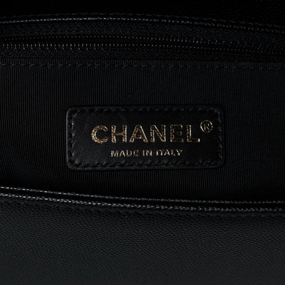 Chanel Caviar Quilted New Medium Boy Flap Black 6 of 12