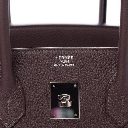 Hermes Togo Birkin 35 Chocolate 6 of 11