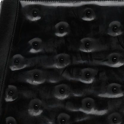 Fendi Patent Calf Hair Studded Regular 2Jours Tote Black 13 of 13