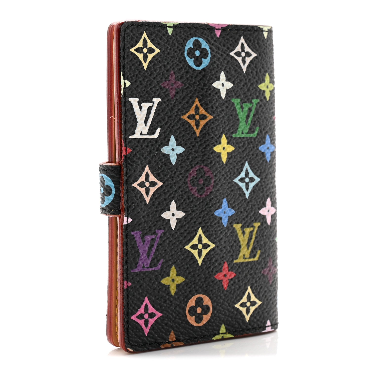Louis Vuitton Monogram Multicolor Carnet de Bal Mini Agenda Cover Black 3 of 8