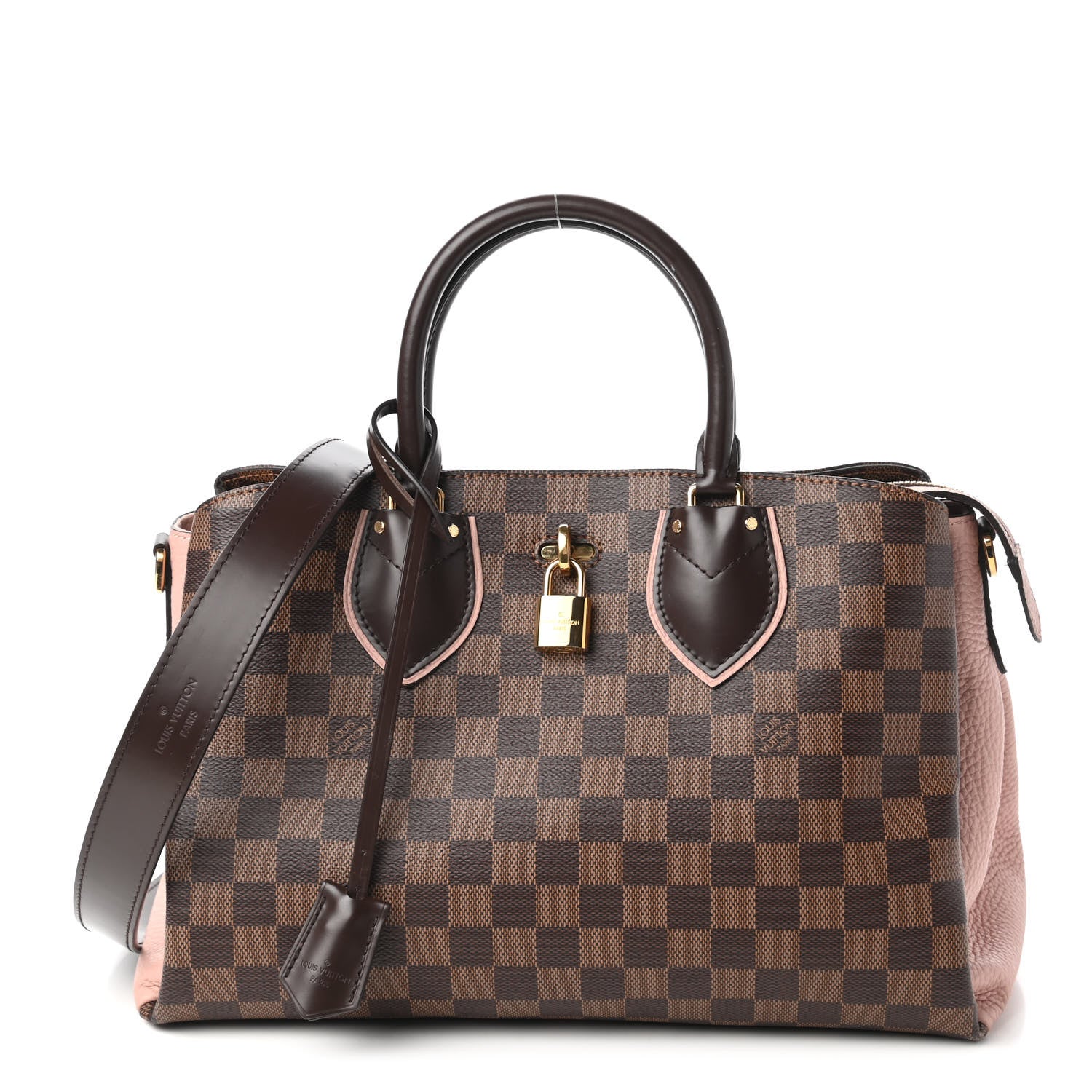 Louis Vuitton Cuir Taurillon Damier Ebene Normandy Magnolia 1 of 11