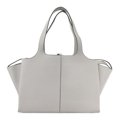 Celine Smooth Calfskin Medium Tri-Fold Bag Pearl Grey 1 of 14