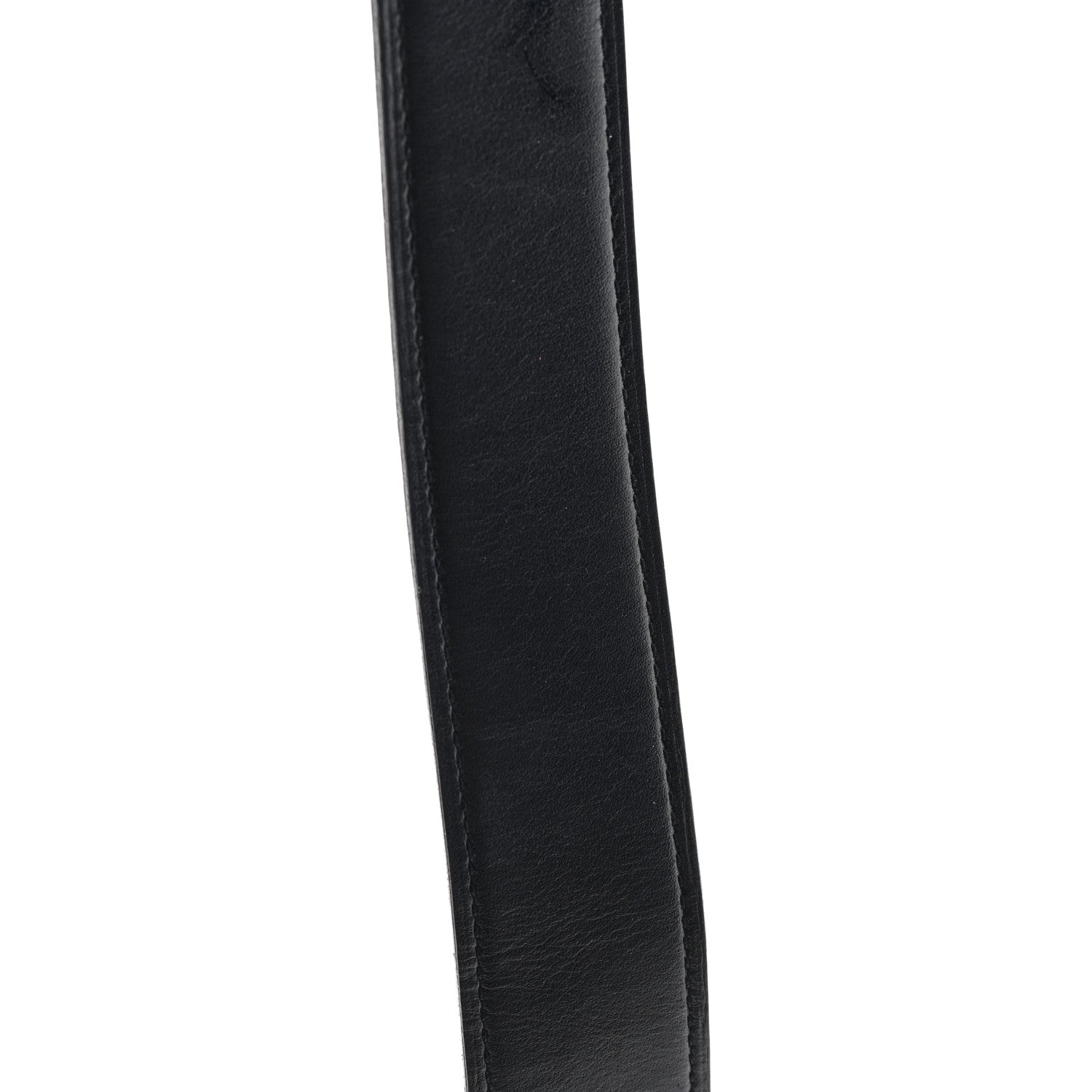 Hermes Box Togo 32mm H Belt 80 32 Black Orange 5 of 5