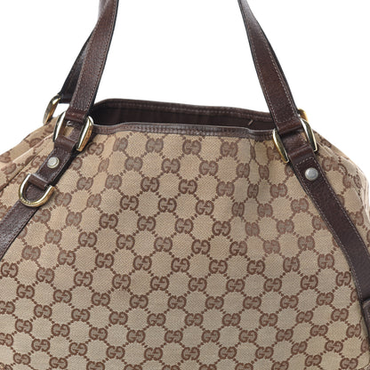 Gucci Monogram Medium Abbey Shoulder Bag Dark Brown 7 of 9