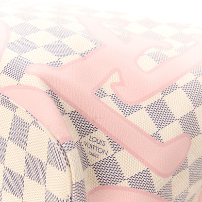 Louis Vuitton Damier Azur Tahitienne Neverfull MM 13 of 14