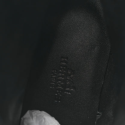 Hermes Calfskin Hommage Ankle Boots 37.5 Black 10 of 12