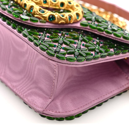 Valentino Garavani Fabric Crystal Embroidered Vlogo Small Loco Shoulder Bag Multicolor 9 of 9