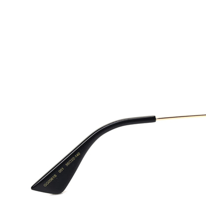 Gucci Metal Round Frame Sunglasses GG0061S Black 5 of 8