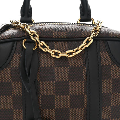 Louis Vuitton Damier Ebene Valisette Souple BB Black 6 of 10